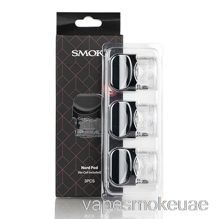 خراطيش جراب بديلة لـ Vape Uae Smok Nord، 3 عبوات نورد [بدون ملفات متضمنة.]